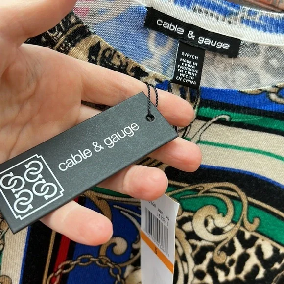 Cable & Gauge Tunic Sweater S - Picture 9 of 16